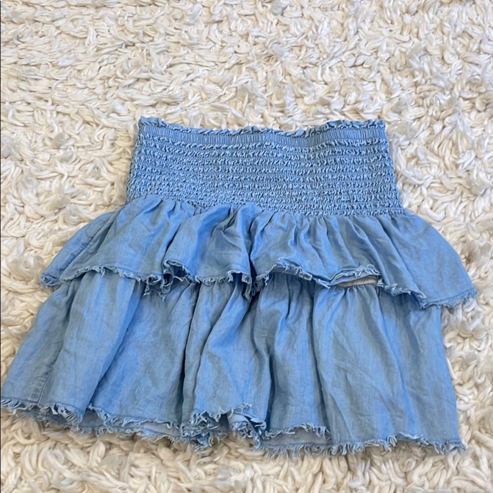Aerie Ruffle Skirt